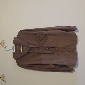 AMERICAN EAGLE BROWN HOODIE